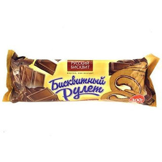 Рулет Русский бисквит шоколадный 300г